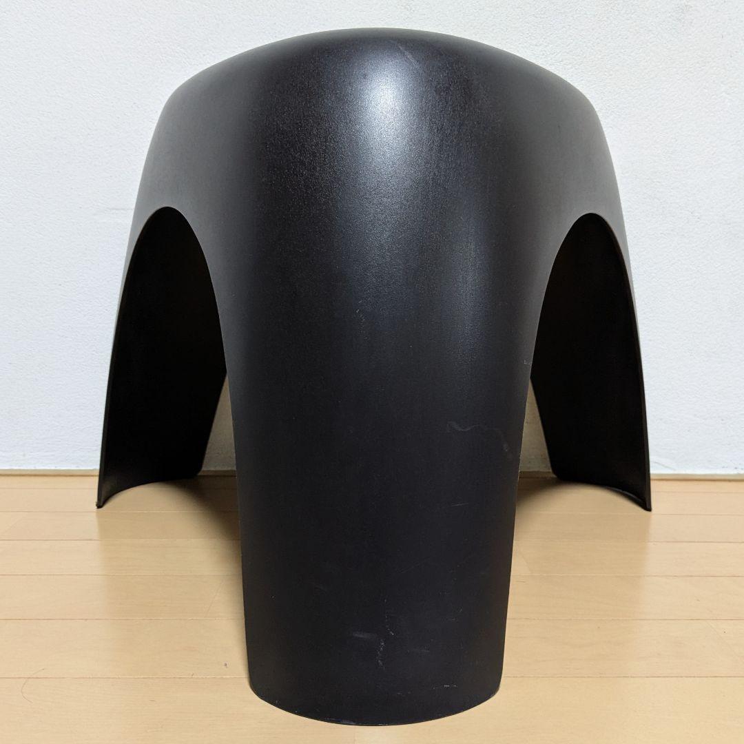 美品 Vitra ヴィトラ 柳宗理 エレファントスツール ブラック 黒