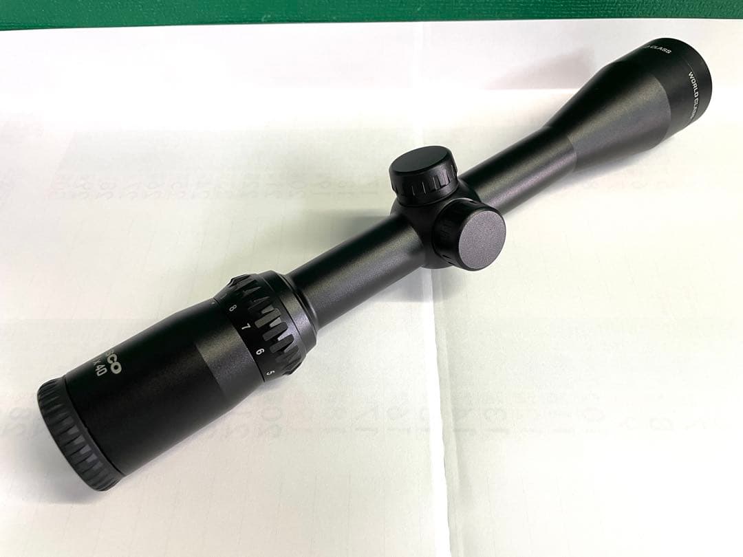 tasco WORLDCLASS 3-9x40 ライフルスコープ 実銃用