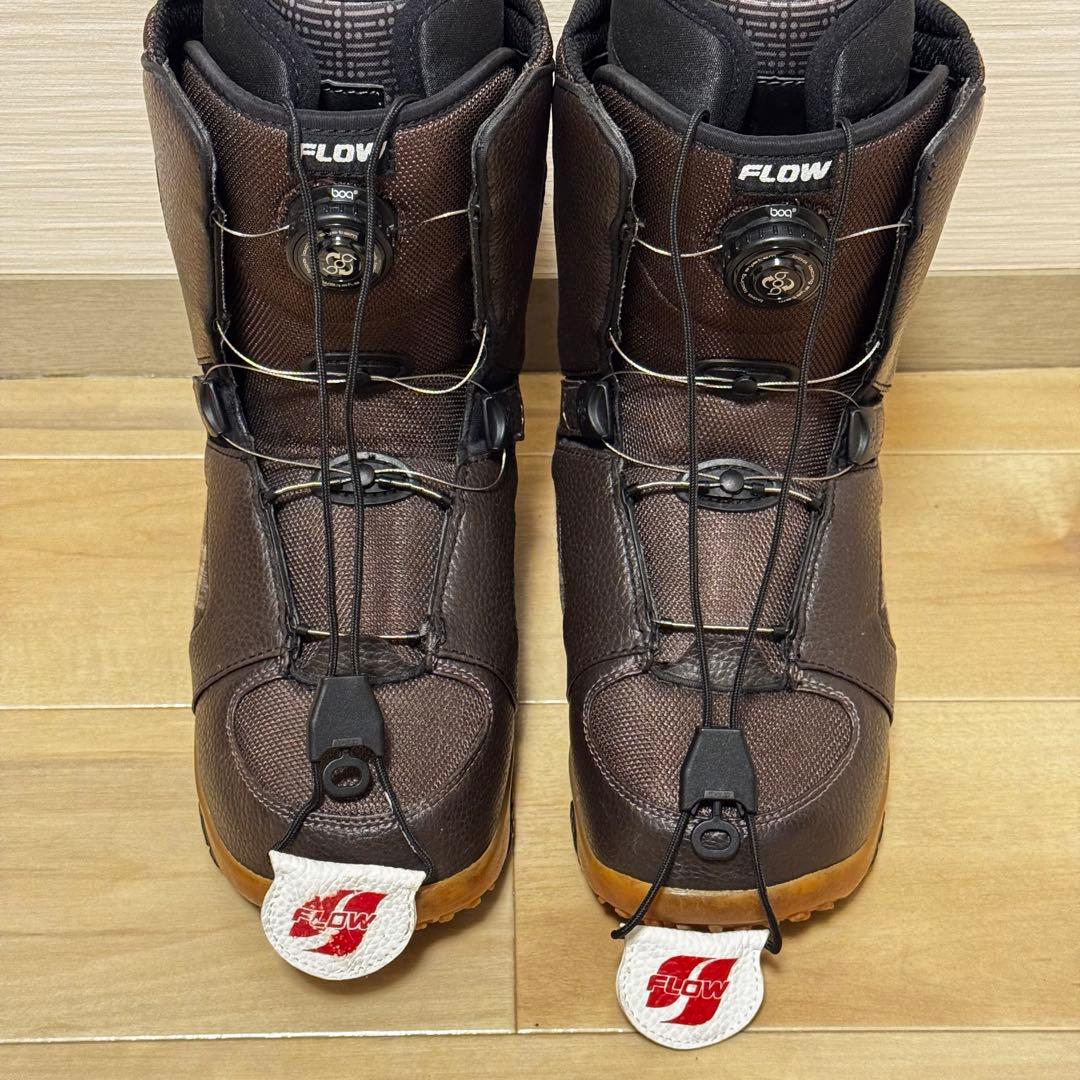FLOW RIVAL スノーボード ブーツ BOA チェック柄 27.0cm