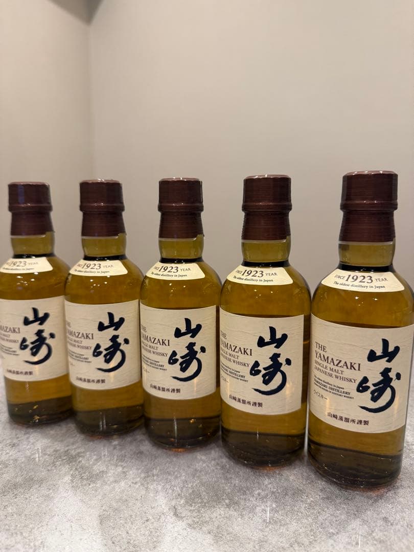 【サントリー】山崎180ml 5本、白州180ml 6本 計11本セット