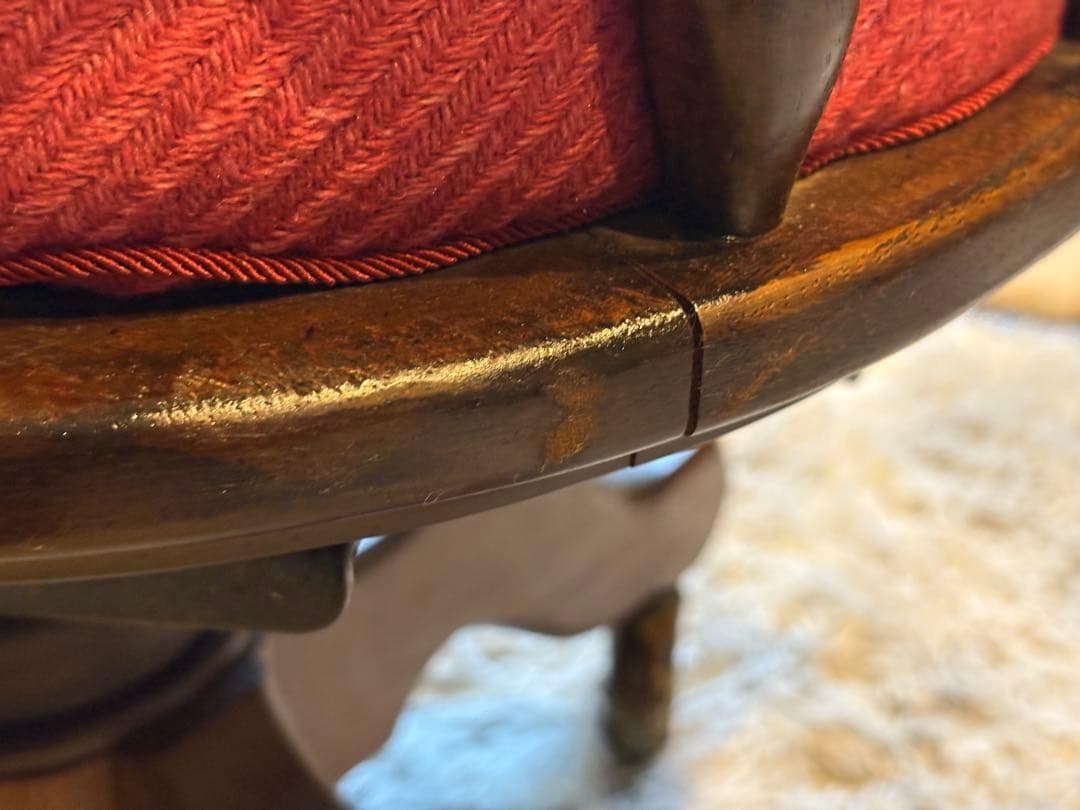 DREXEL HERITAGE　ドレクセル　アンティーク　デスクチェア　IH