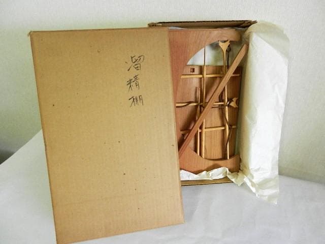 茶道具「溜精棚（りゅうせいだな）」