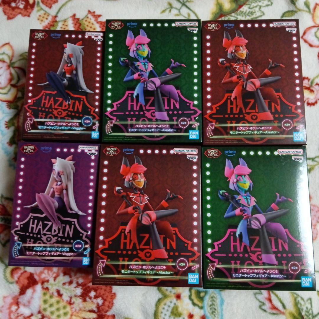 ハズビン・ホテルへようこそ　モニタートップフィギュア　6個セット