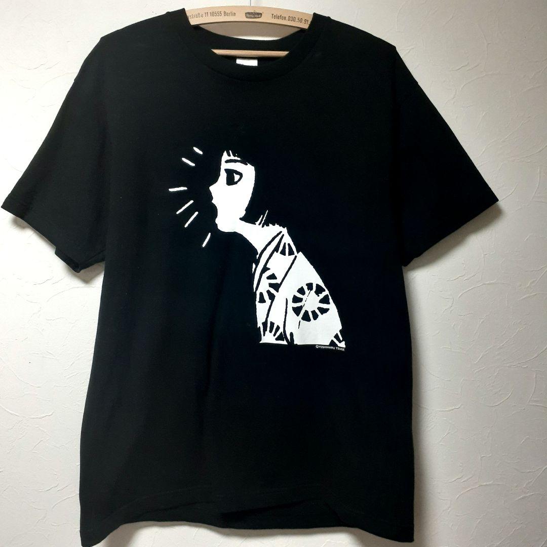 つげ義春 キクチサヨコ Tシャツ　つげ義春と調布展　青林堂　ガロ　サブカル
