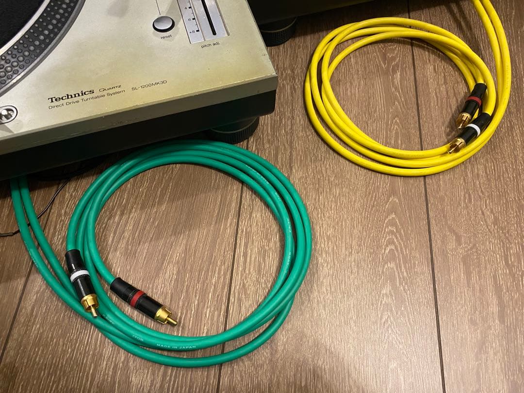 Technics SL-1200 MK3D ターンテーブル ハードケース付き