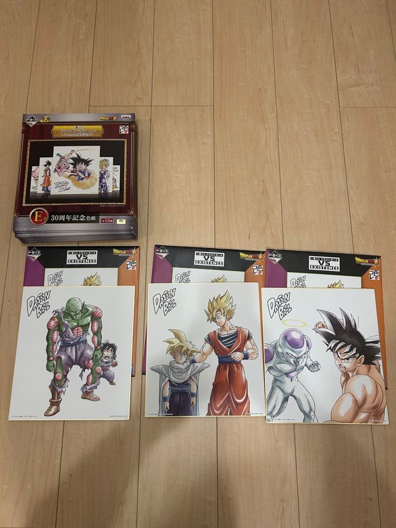58枚 ドラゴンボール アート作品 色紙アート 一番くじ まとめ売り 30th