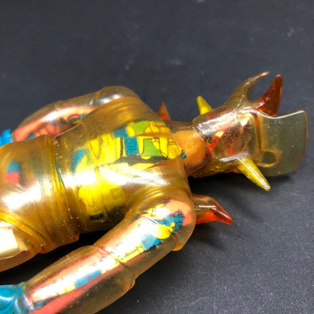 ポピー　マジンガーZ ソフビ　クリアー　当時物　昭和　永井豪