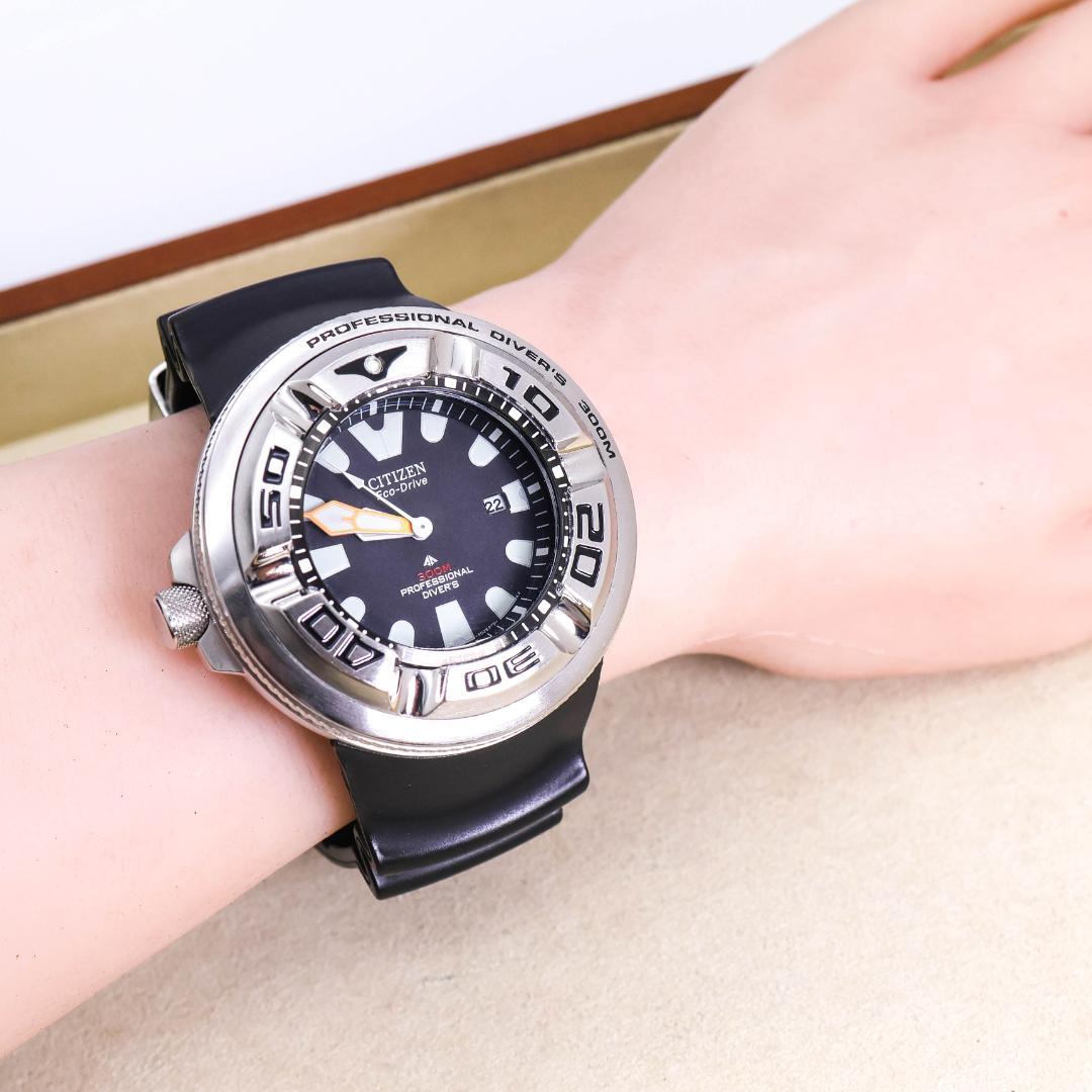 稼働 CITIZEN 腕時計 プロマスター ソーラー ダイバーウォッチ 2618