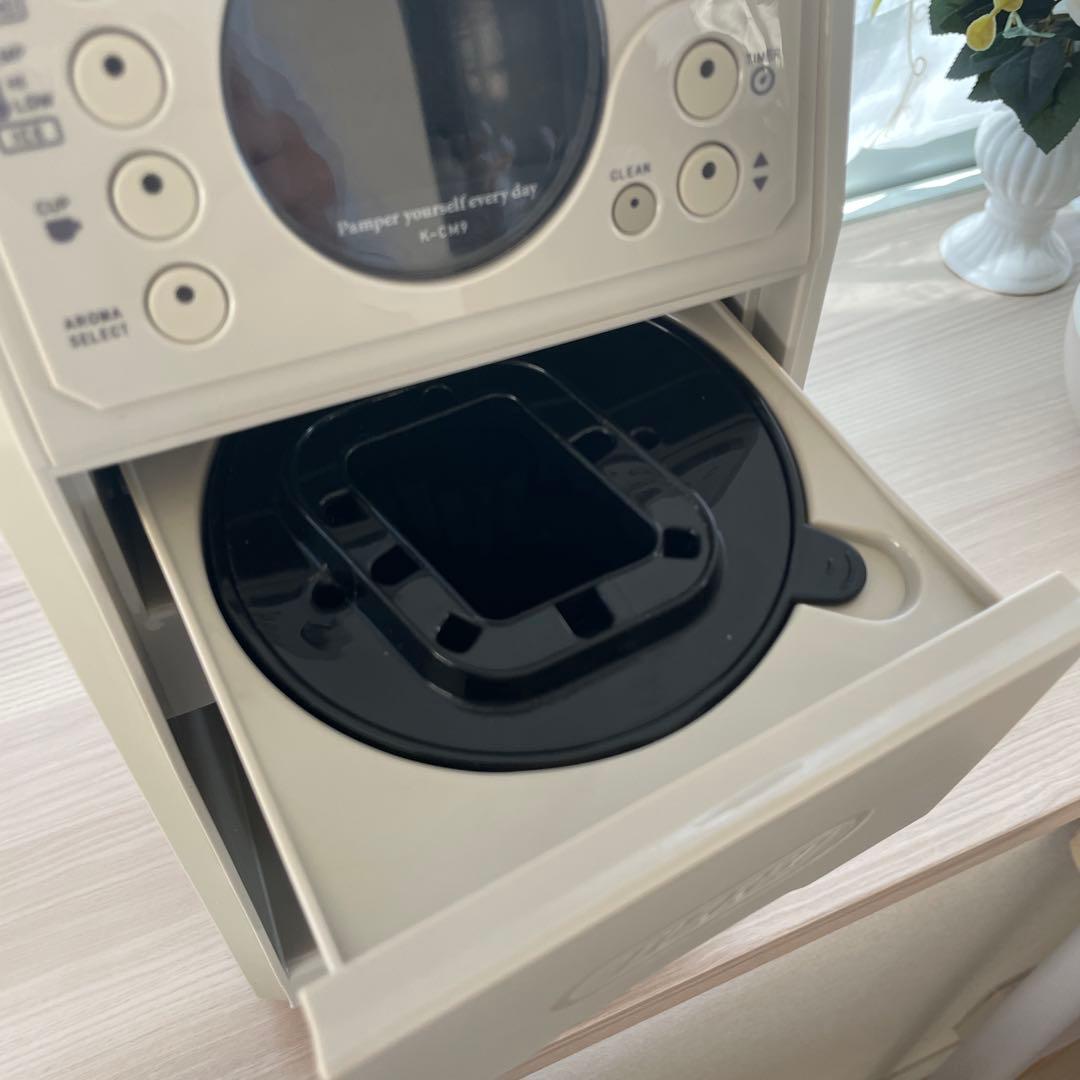 Toffy 全自動ミル付カスタムドリップコーヒーメーカー K-CM9