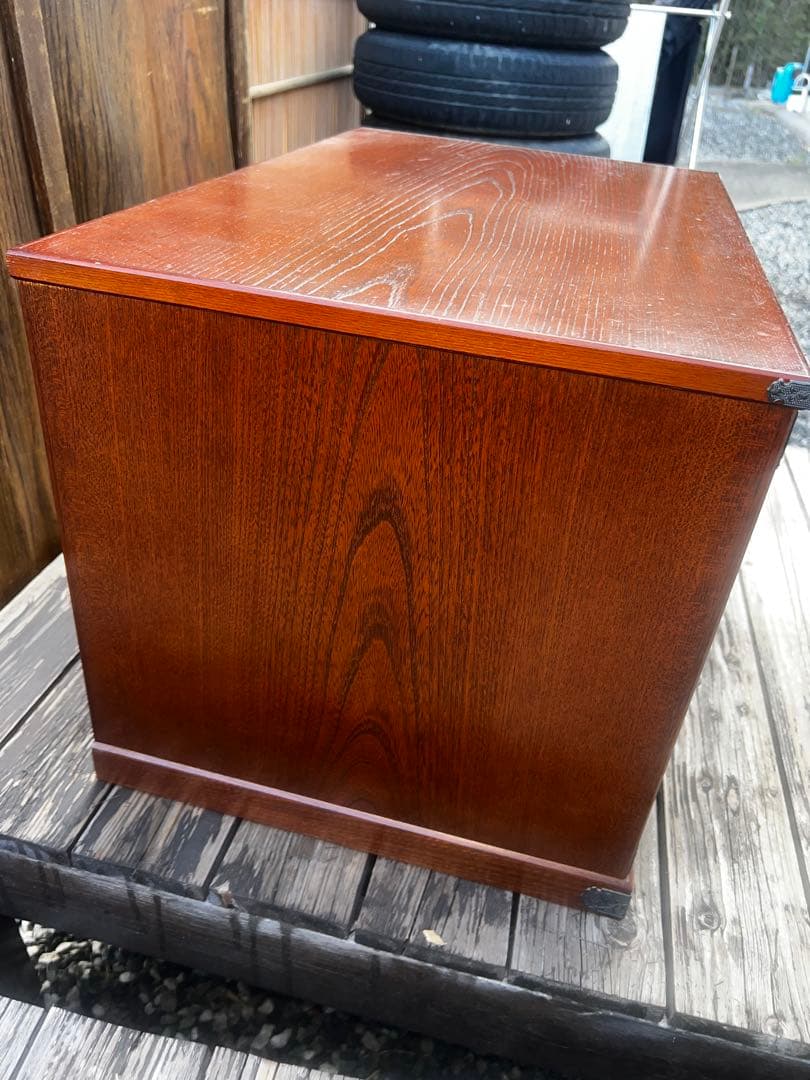 43 ケヤキ作り 桐材 民芸家具 小箪笥 定価80000円