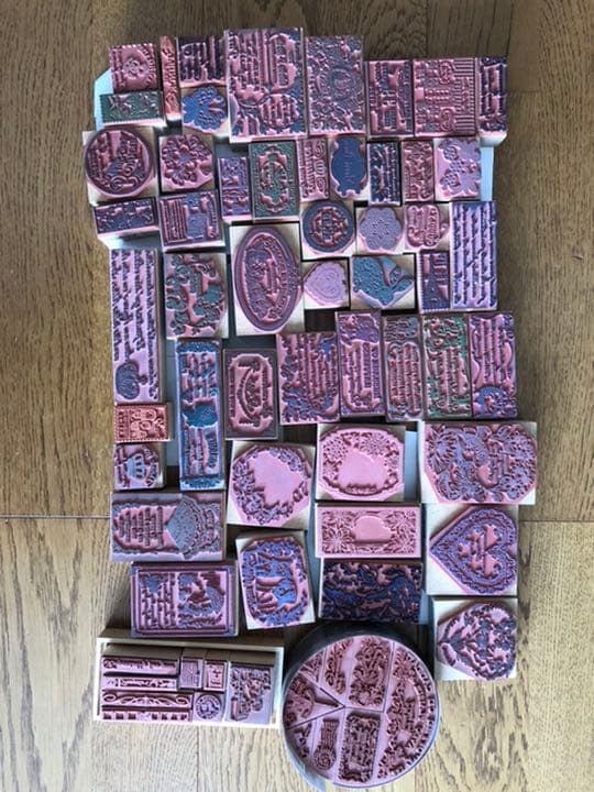 東京アンティーク スタンプ　他セット