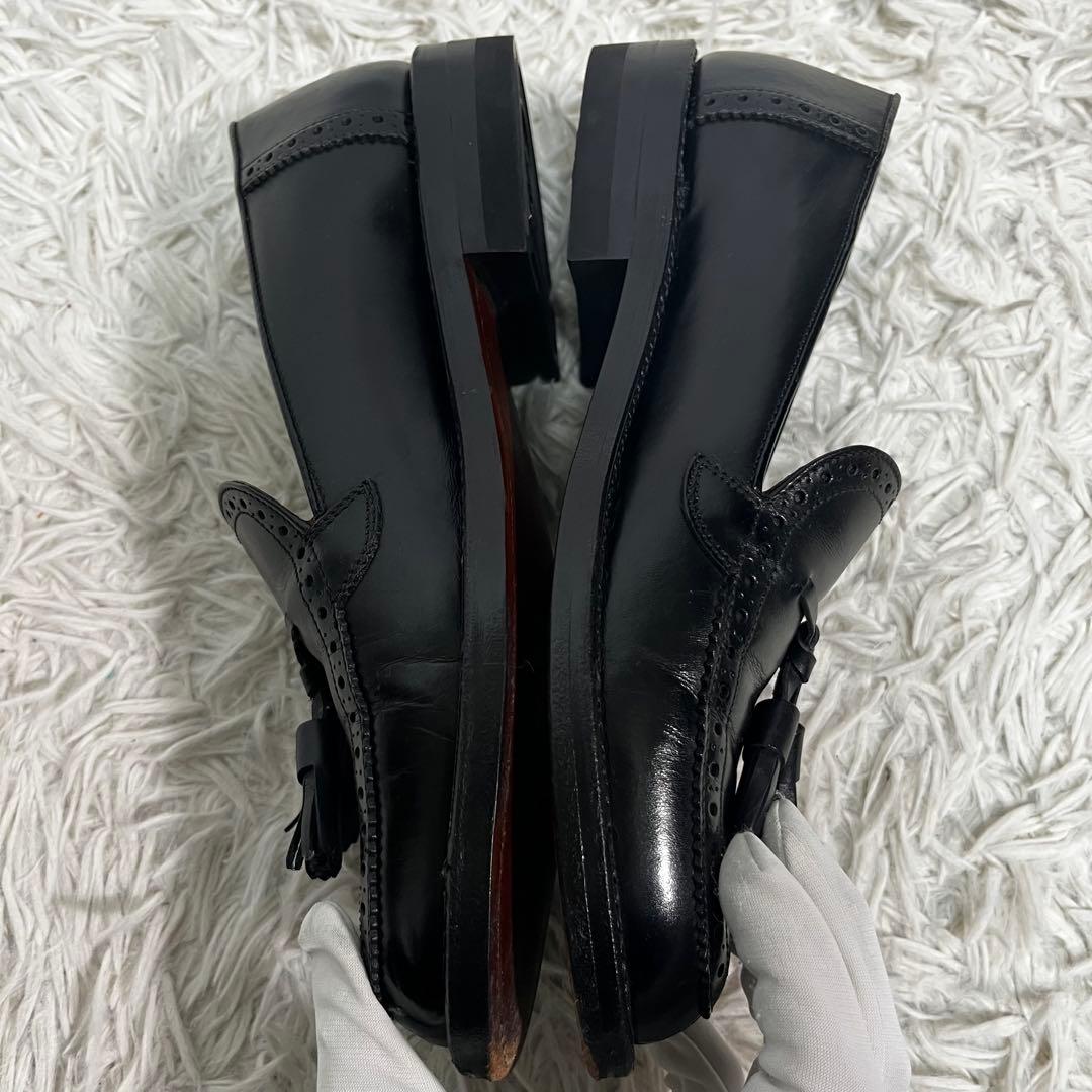 【美品】REGAL リーガル　タッセルローファー　メダリオン　24.5 ブラック