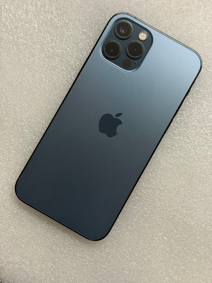 り*。様 電池100%‼️ iPhone 12 Pro 128GBブルー Fac