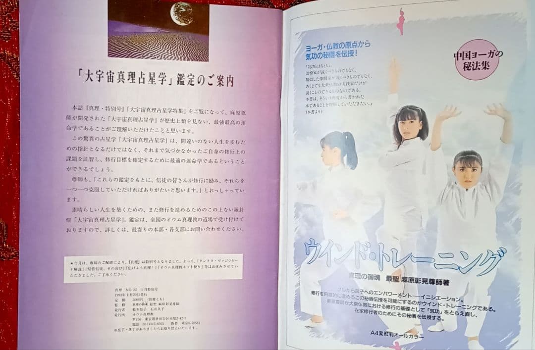 真理 No.22　1993年1月特別号「大宇宙真理占星学」特集号