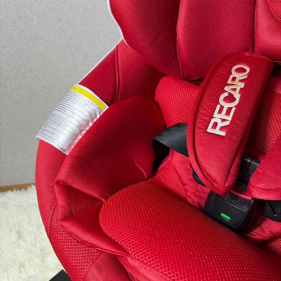 未使用級 RECARO Start Xチャイルドシート レッド 赤 レカロ