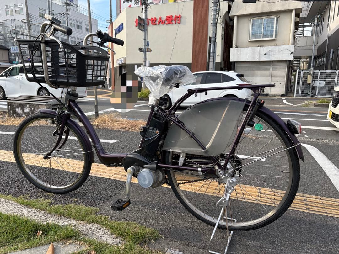 中古Panasonic電動アシスト自転車　8.9Ah4点灯　大阪