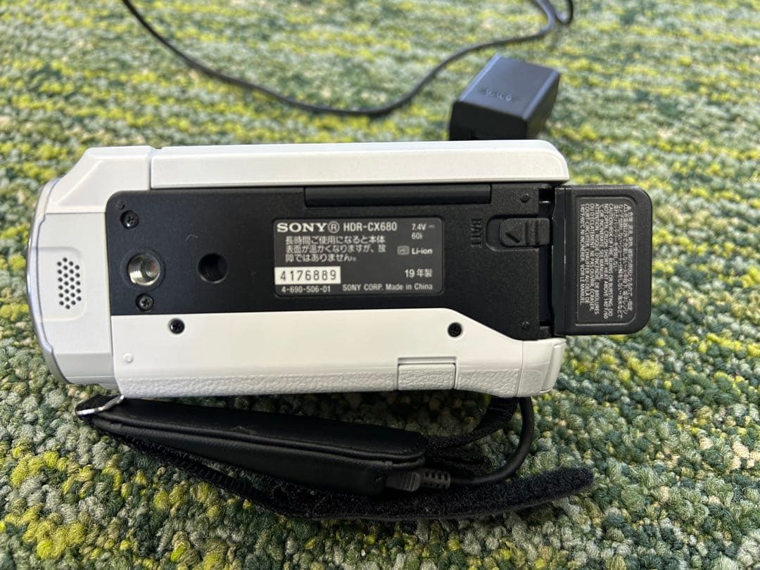 た*る様 SONY HDR-CX680 ホワイト