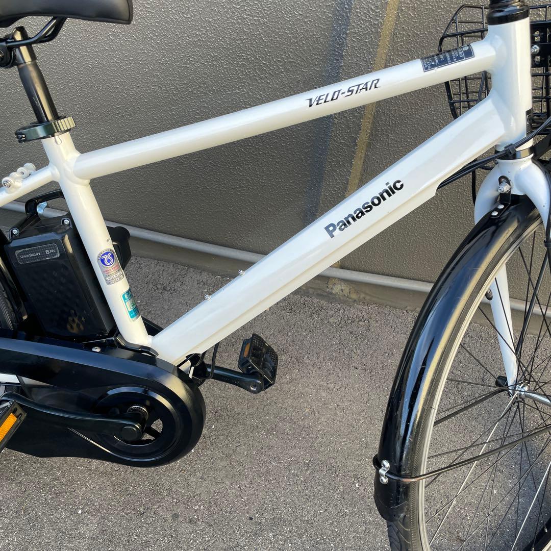 パナソニック電動アシスト自転車700C スポーツ型 ホワイト