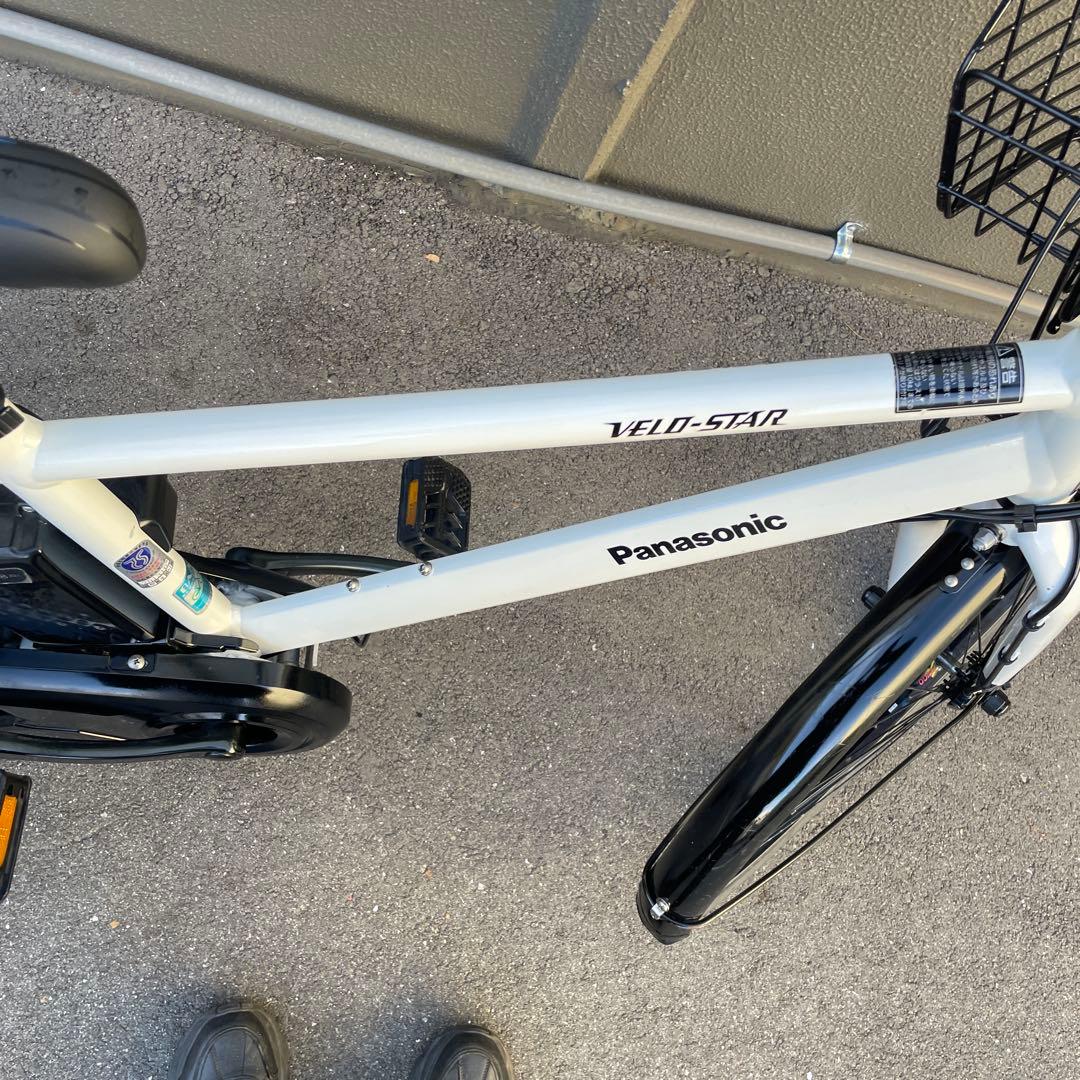 パナソニック電動アシスト自転車700C スポーツ型 ホワイト