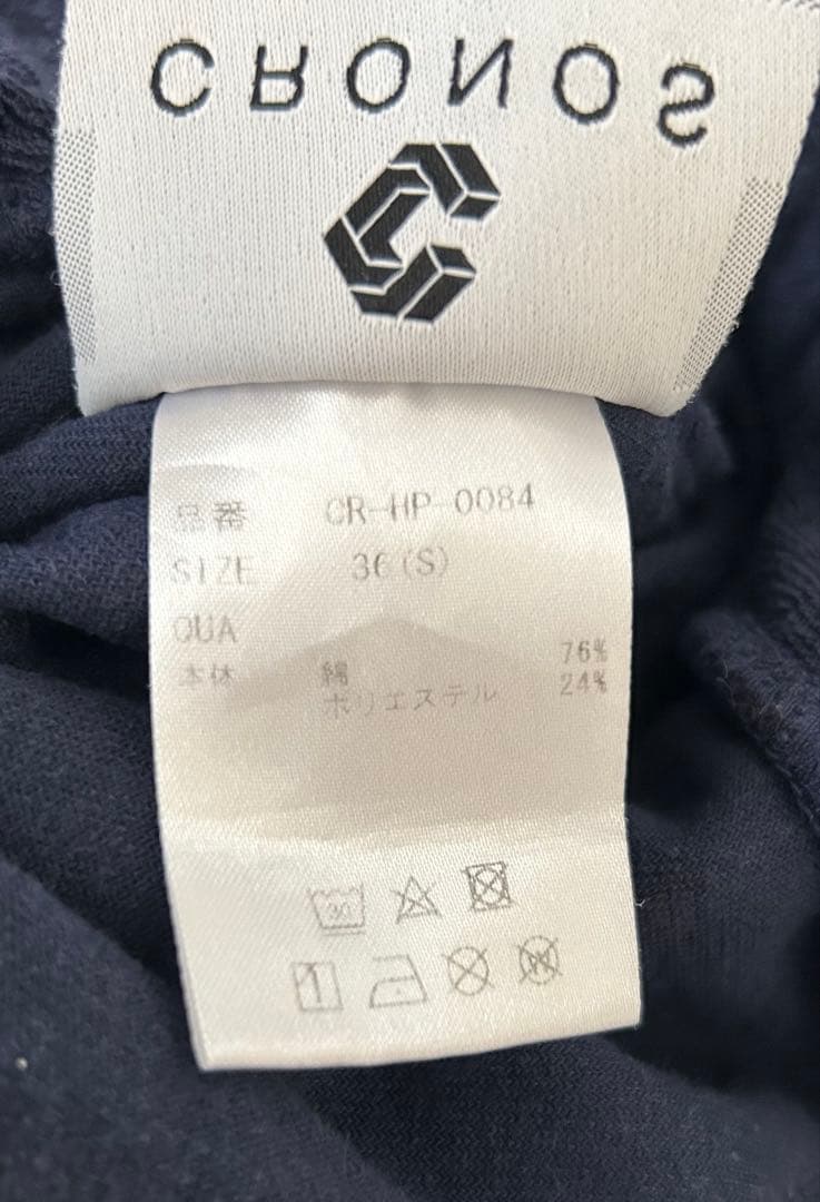 CRONOS パイル地Tシャツ ショーツセットアップ