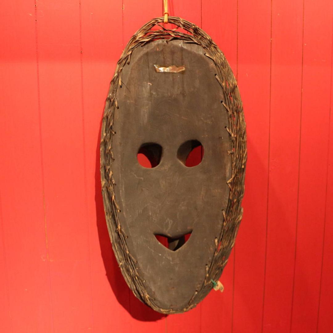 フォークアート アフリカ 壁掛け 壁飾り 民族 木彫 ヴィンテージ 彫刻