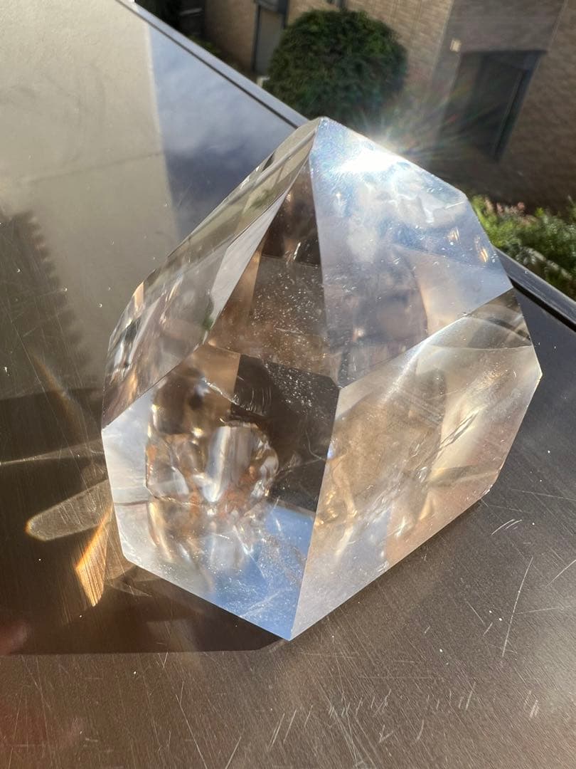 レムリアンシードバイーア産天然色シトリン・ポリッシュポイント！ダウクリスタル！！