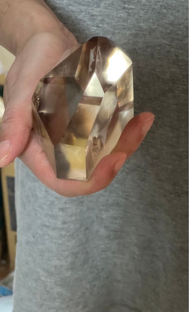 レムリアンシードバイーア産天然色シトリン・ポリッシュポイント！ダウクリスタル！！