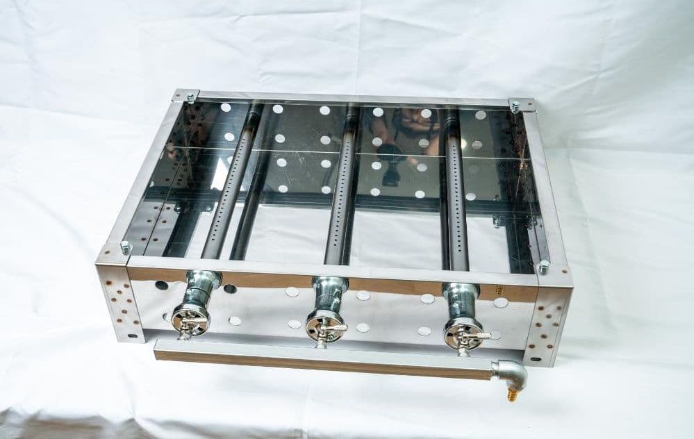 ６ミリ厚 鉄板焼 LPガスグリラー お好みイカ焼きそば 屋台 催事 縁日 居酒屋