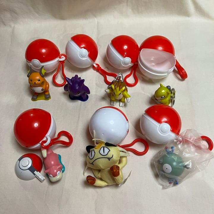 レア ポケットモンスター ボール キーホルダー セット