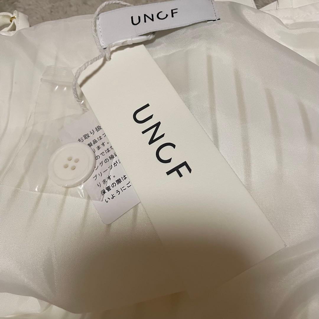 トップス UNOF PLEATS TANK TOP