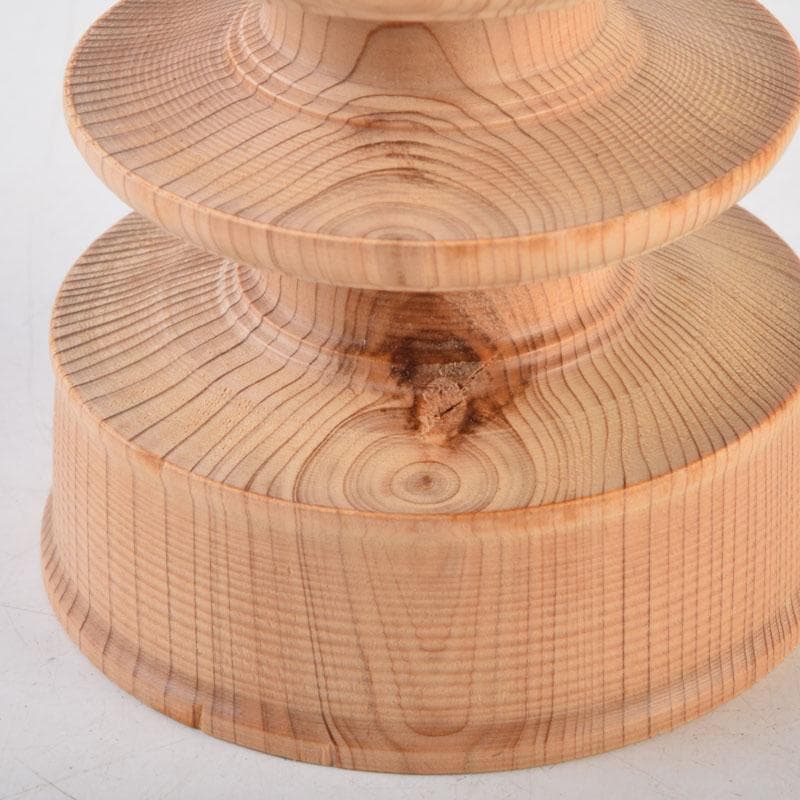 仏教美術　木彫　東大寺古材　百萬塔　在銘　共箱　V　8776