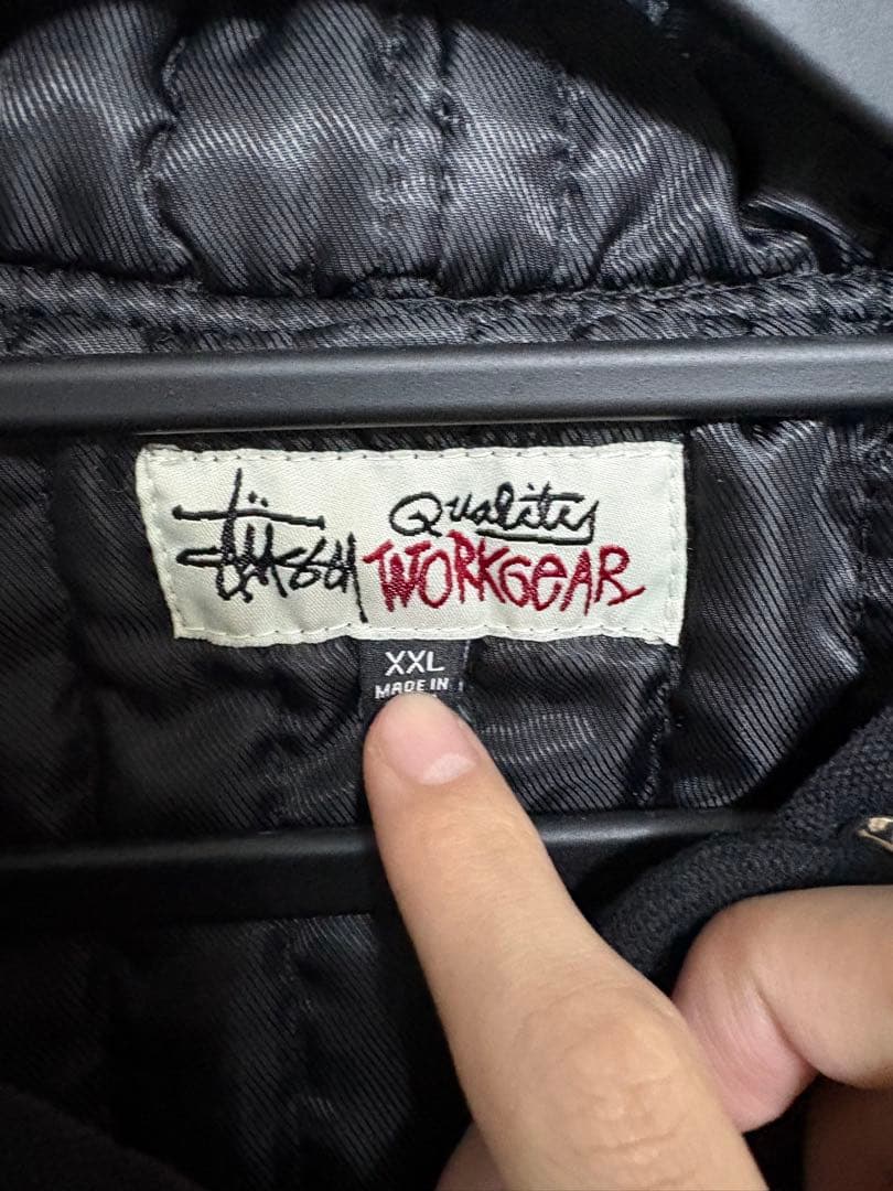 お*ポ様 Stussy ワークジャケット CANVAS ジャケット