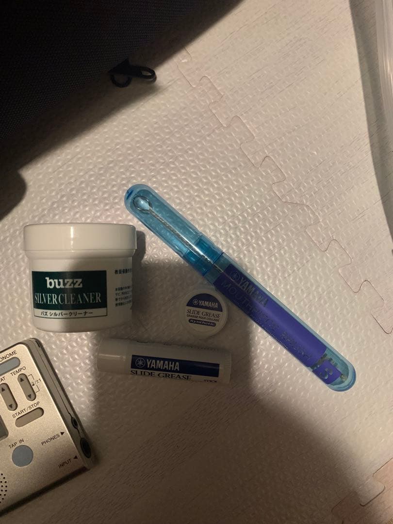 トランペット本体とBEST BRASSマウスピース