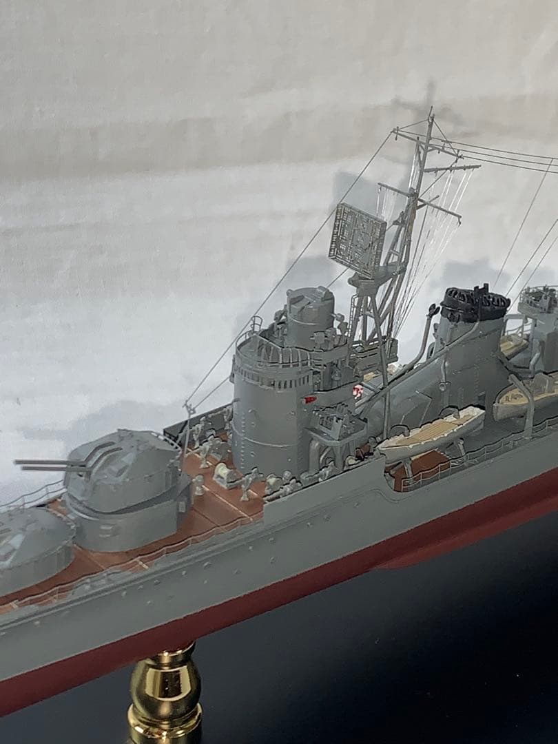 ウェーブ1/350駆逐艦冬月 完成品
