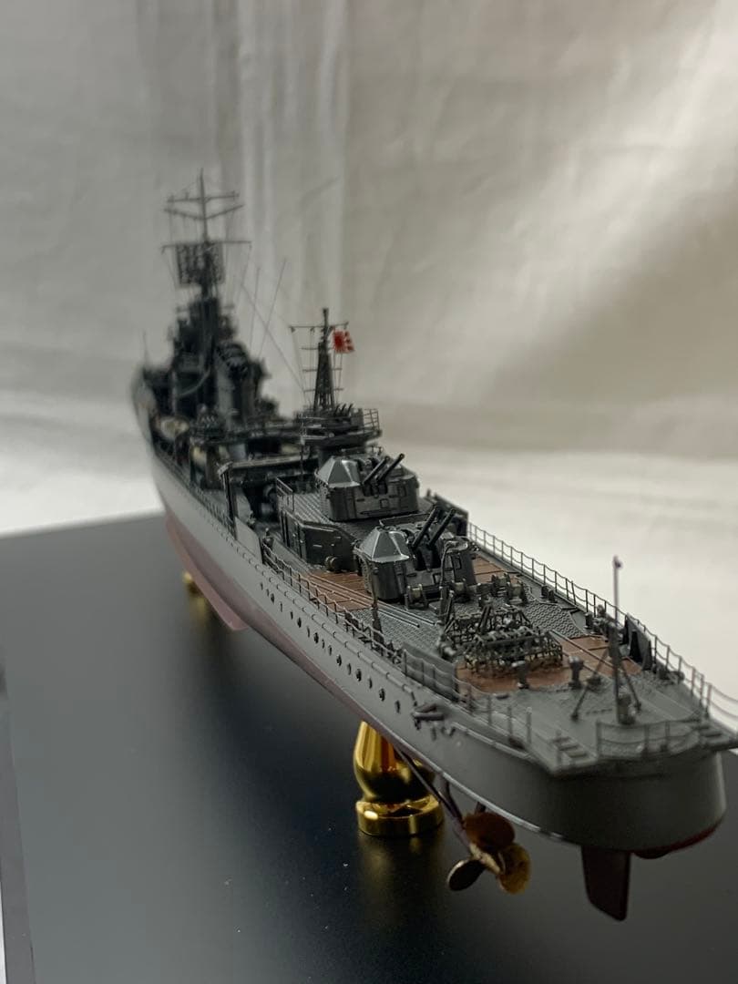 ウェーブ1/350駆逐艦冬月 完成品