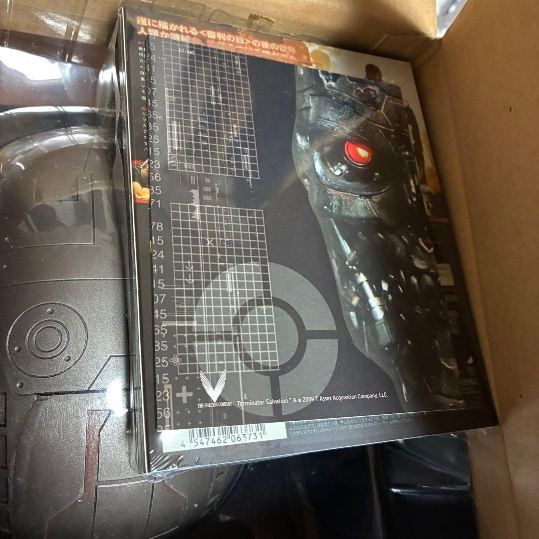 【週末sale】ターミネーター4 T-600リアルヘッドフィギュア　ブルーレイ