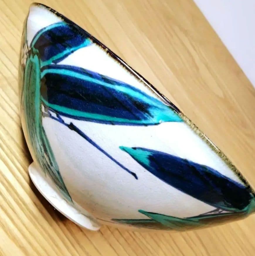 ☆ 3代三浦竹泉 初代竹軒 笹文鉢