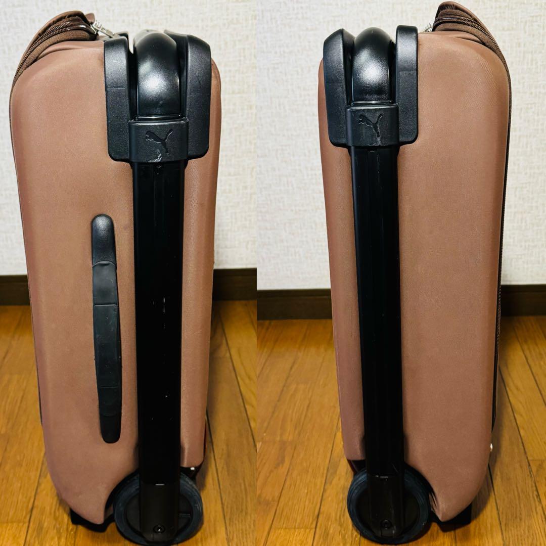 PUMA プーマ　キャリーケース　スーツケース　ブラウン