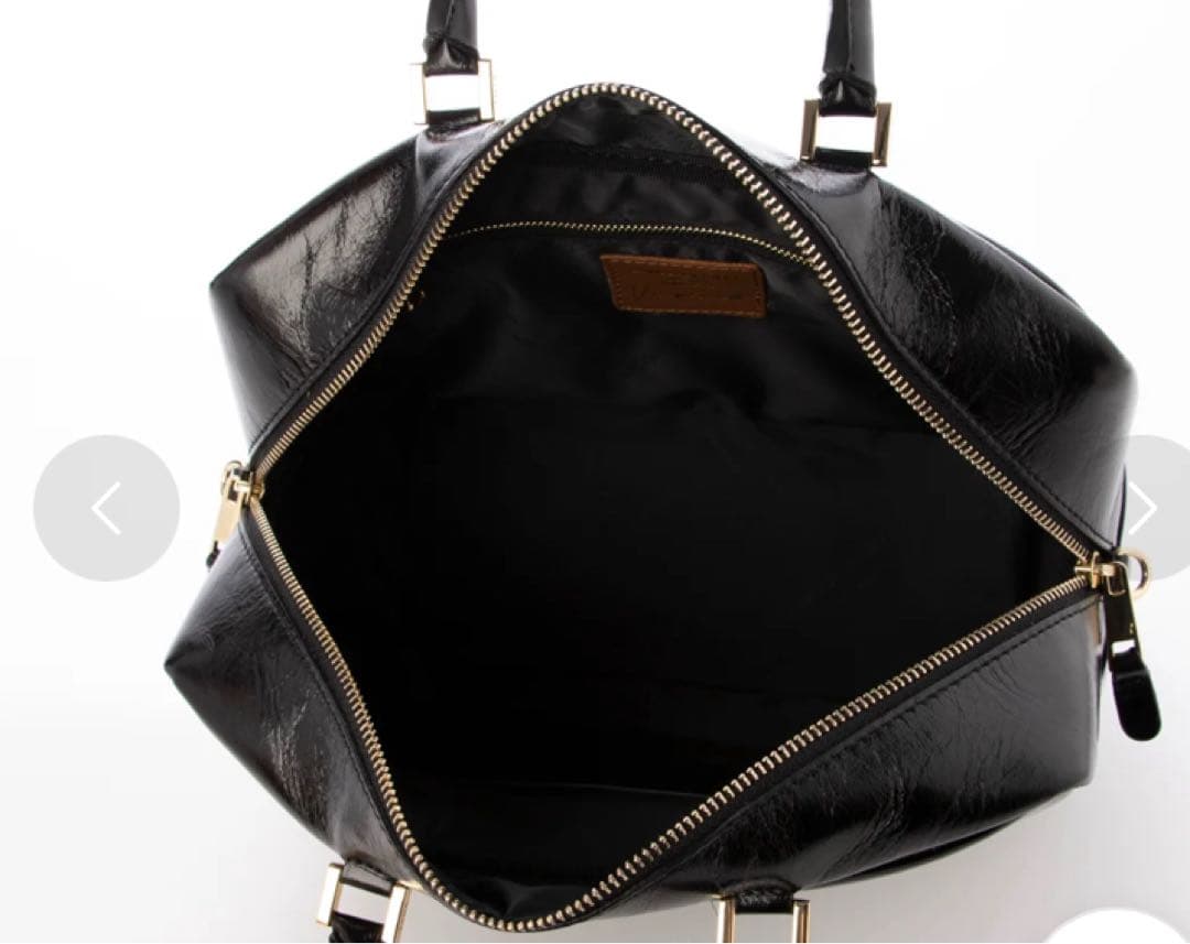 ピモンテ　CHRISTIAN VILLAスクエアファスナーボストンバッグ