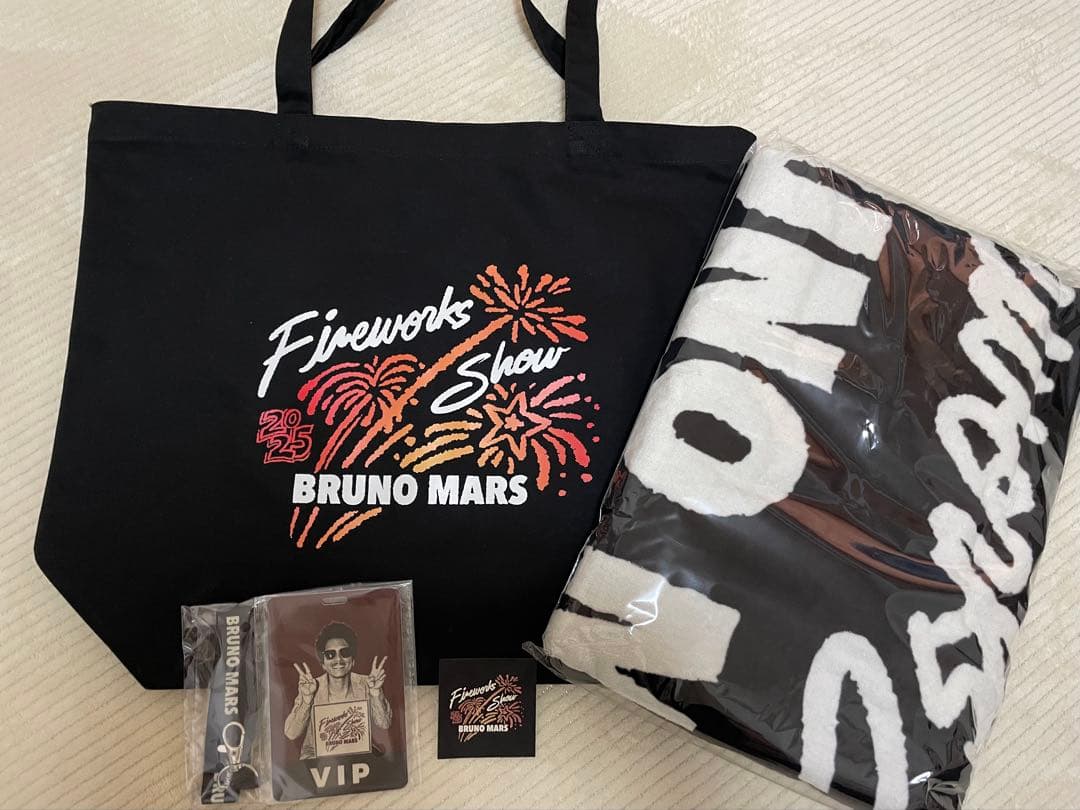 Bruno Mars Fireworks Show VIP専用 グッズセット