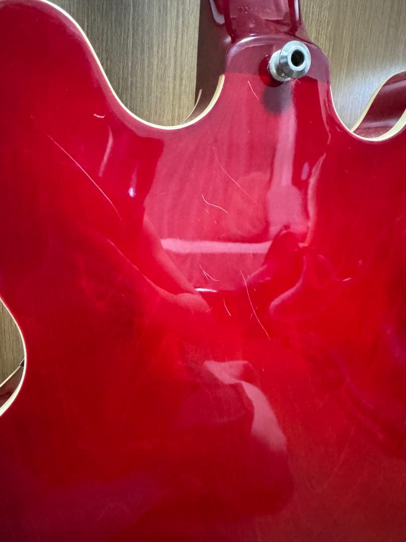 Epiphone ES-335 Dot Cherry【ストラップ・ケース付属】