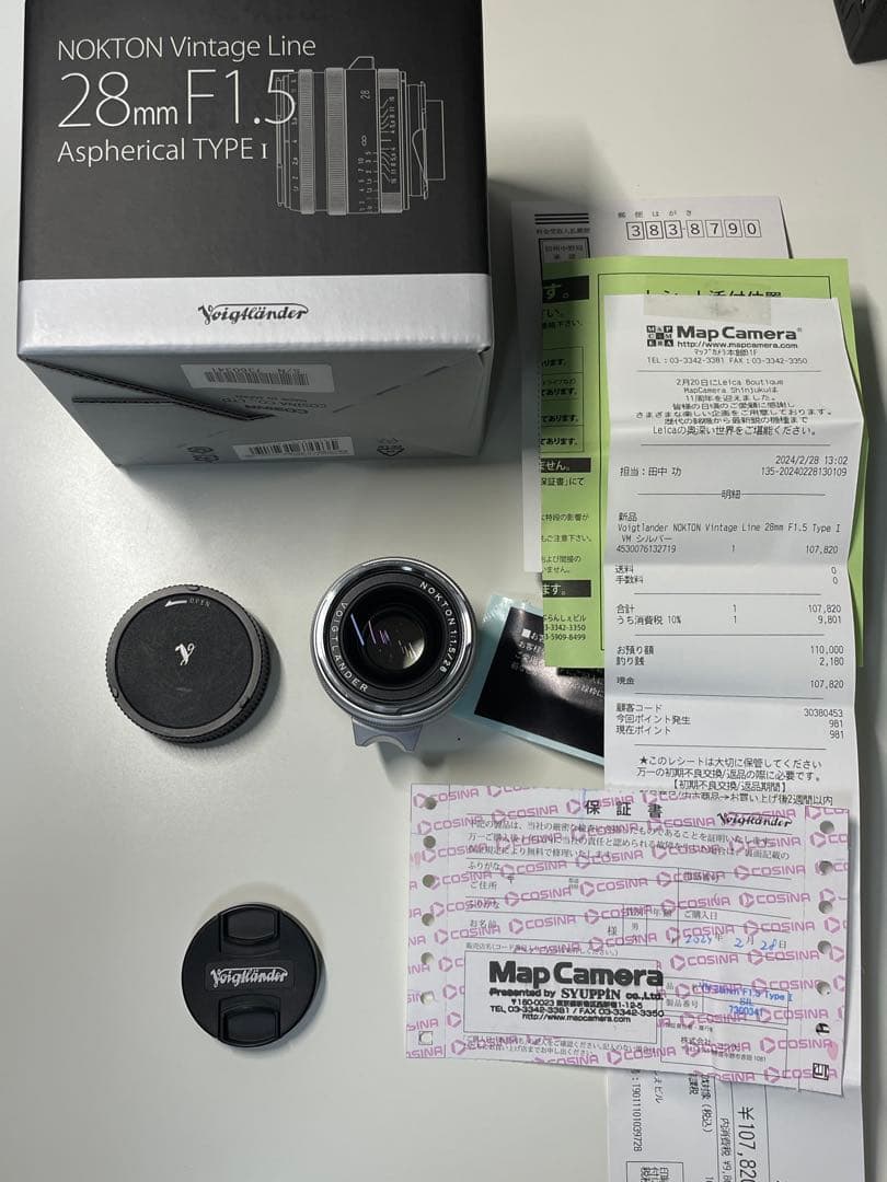 その他 Voigtlander Nokton 28mm 1.5 TYPE I
