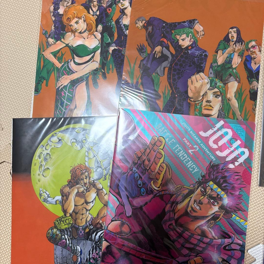 ジョジョの奇妙な冒険 クリアファイル ジョジョ展　チャーム