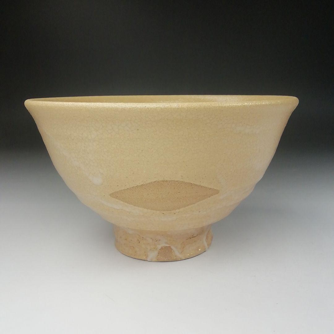 Ｔ４９３　茶碗　『大井戸　喜左衛門写』『龍喜窯　今城聡 造』共箱　抹茶碗　茶道具