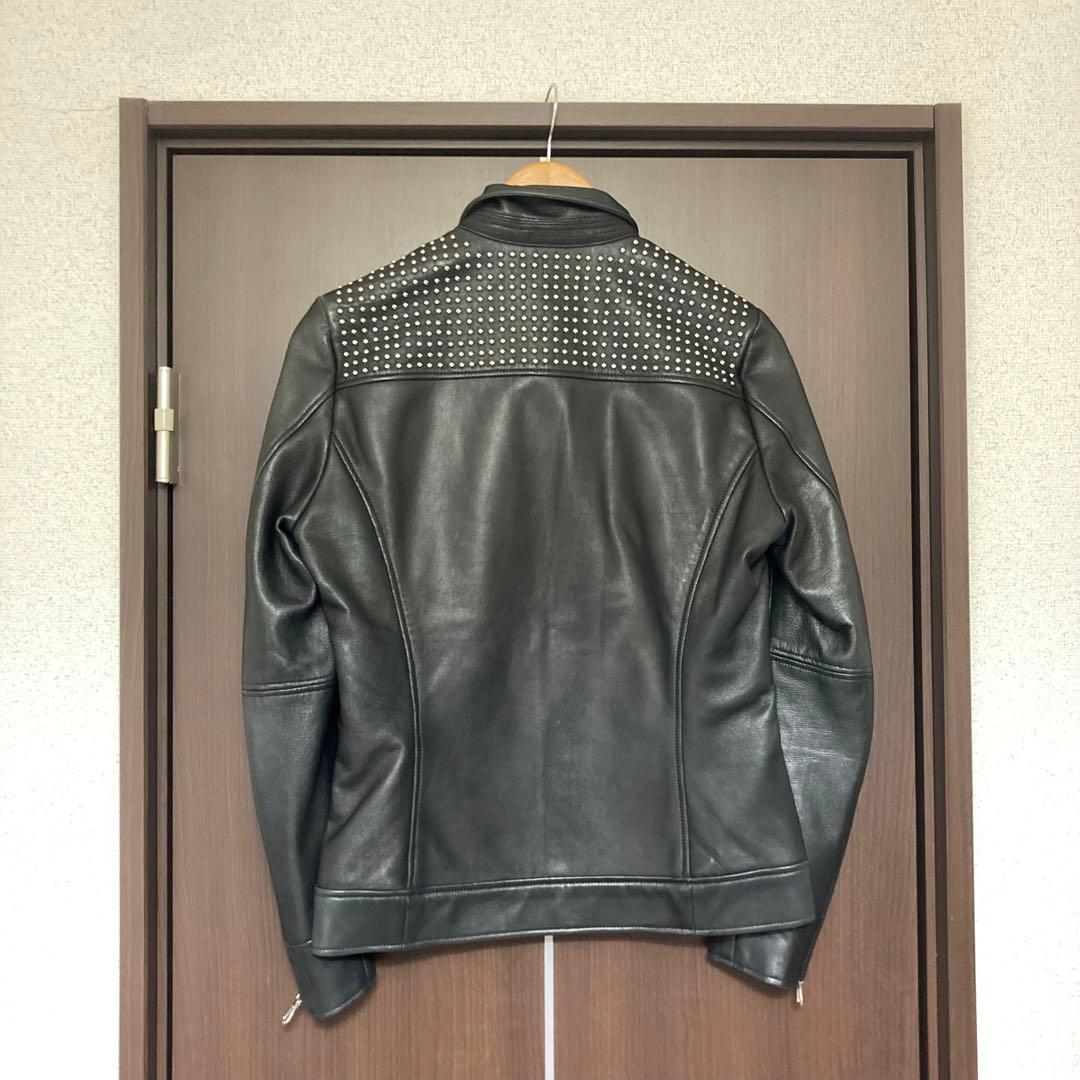 5351 HOMMES DIRECTOR'S スタッズレザージャケット S 美品
