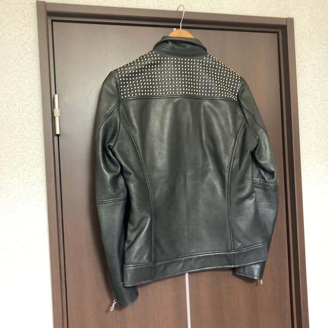 5351 HOMMES DIRECTOR'S スタッズレザージャケット S 美品