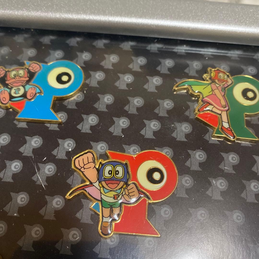 藤子不二雄　パーマン　ピンバッジ　5種セット　昭和　レトロ　額入り　箱