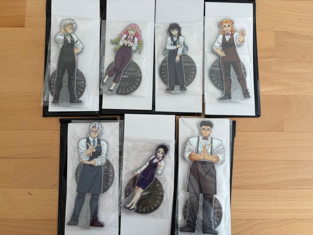 鬼滅の刃　モクテルバー銀座　両面アクリルスタンド　まとめ売り