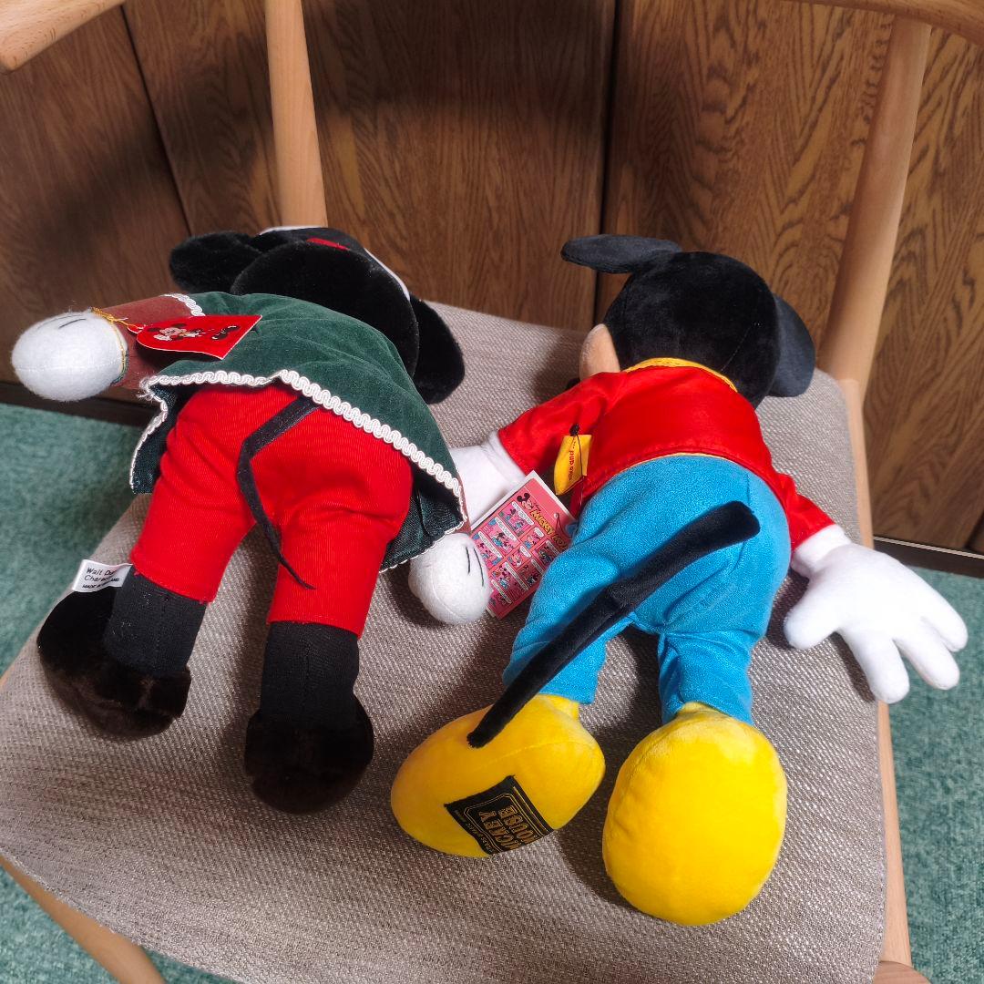 ミッキーマウス　ぬいぐるみ　限定　周年記念　当時物　レトロ