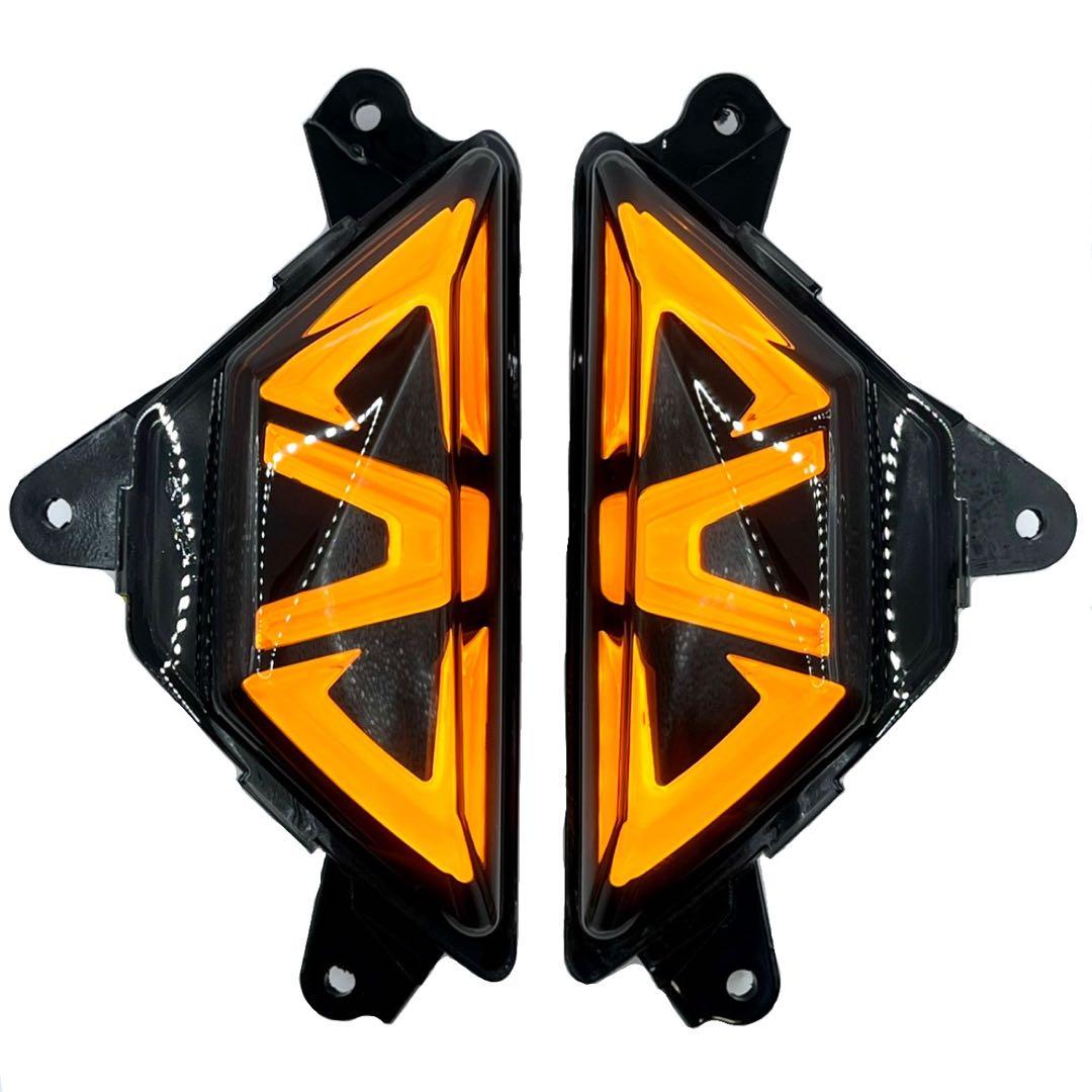 【新品】ZX6R ZX25R ニンジャ JPA フロントウインカー ホワイト